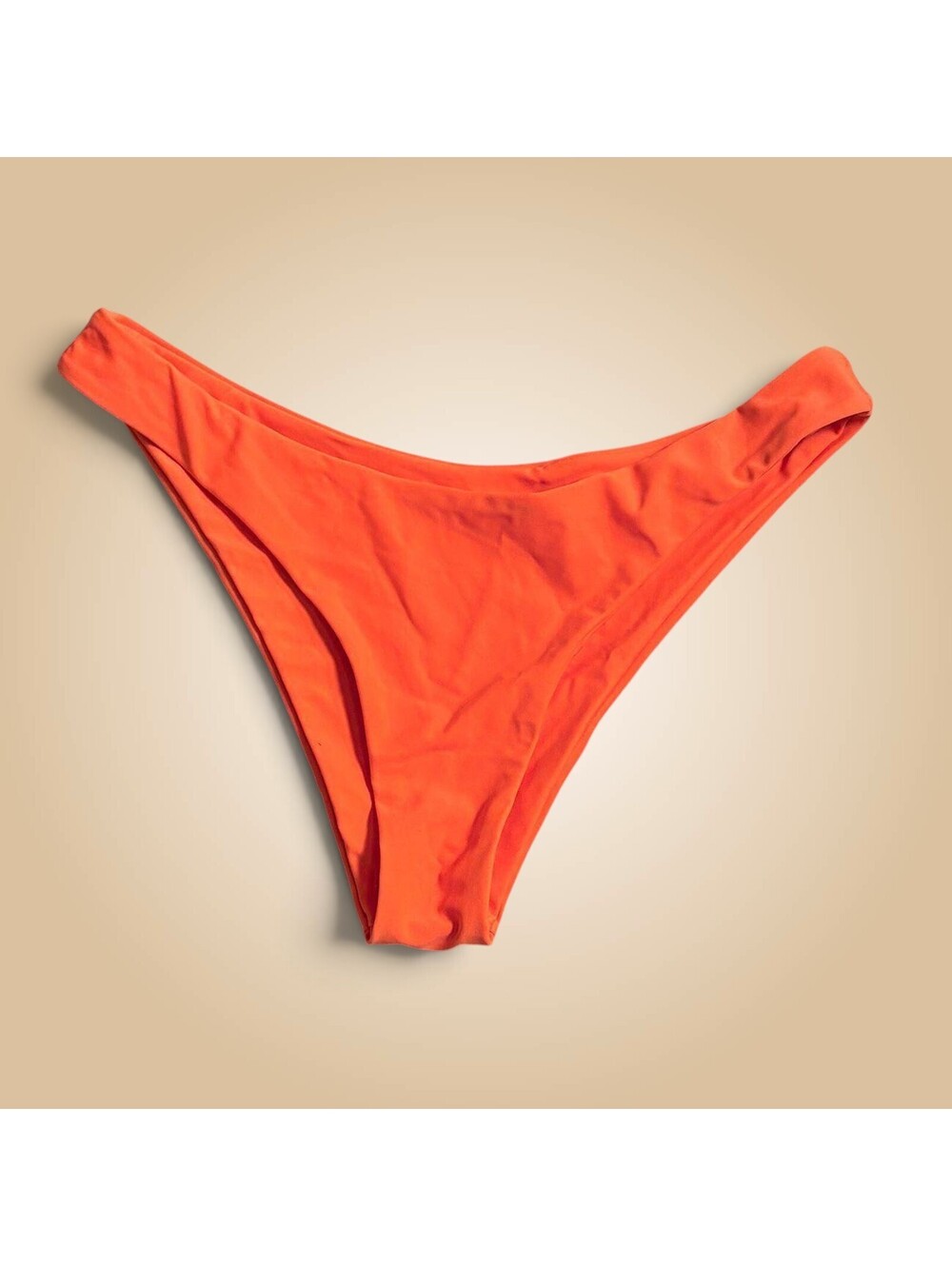 SHEIN Women's Orange Bikini-and-tankini-bottom